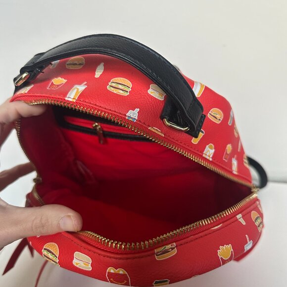 McDonald’s LUNCH Mealtime Favorites Allover Print Mini Backpack main image 7
